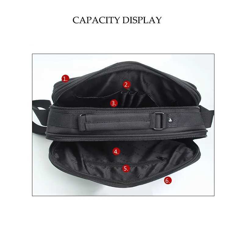 Oyixinger Oxford Men Shoulder Bag Waterproof Briefcase 2025 New High Quality Handbags For Ipad Women Crossbody Bags Bolso HombreT251125