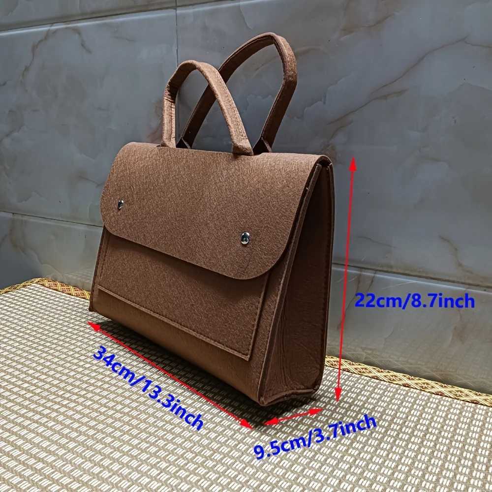 Handheld briefcase fun simple affordable and convenient felt storage bagT251125