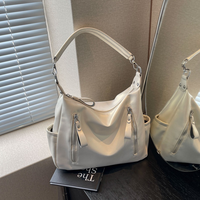 Female bag Tote bag large capacity can be crossbody new one shoulder college students class commuting bag