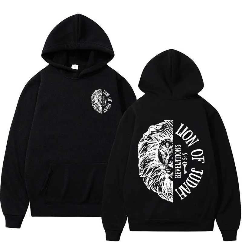 Harajuku Aesthetics Christian Jesus Church Hoodie Bible Verse God Loves You Hoodie Mens Retro Sportswear Street Dress Y2K M250425