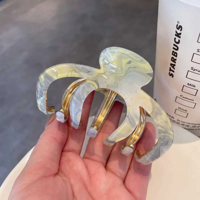 1 piece design large vinegar clip high-end shark clip hair clip hair accessoryT250425