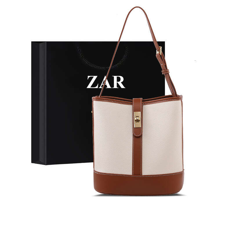 Hong Kong Commuter Bucket For Women New Trendy Small Large Capacity Single Shoulder Bag Versatile Crossbody Bag