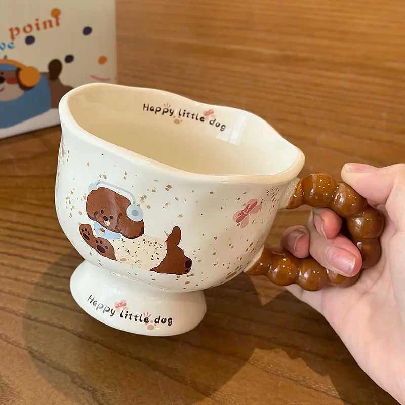 Ceramic Cup Cute Puppy Mug Cups of Coffee Travel Mug Beer Original Mugs Personzed Gift Drinkware Cup for Tea Christmas Funny Y251125