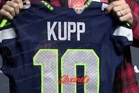 All Stitched Cooper Kupp Custom Football Jersey Smith-Njigba Witherspoon 12 Fan Jalen Milroe Embroidered Letter Number Design 2025 Salute to Service J