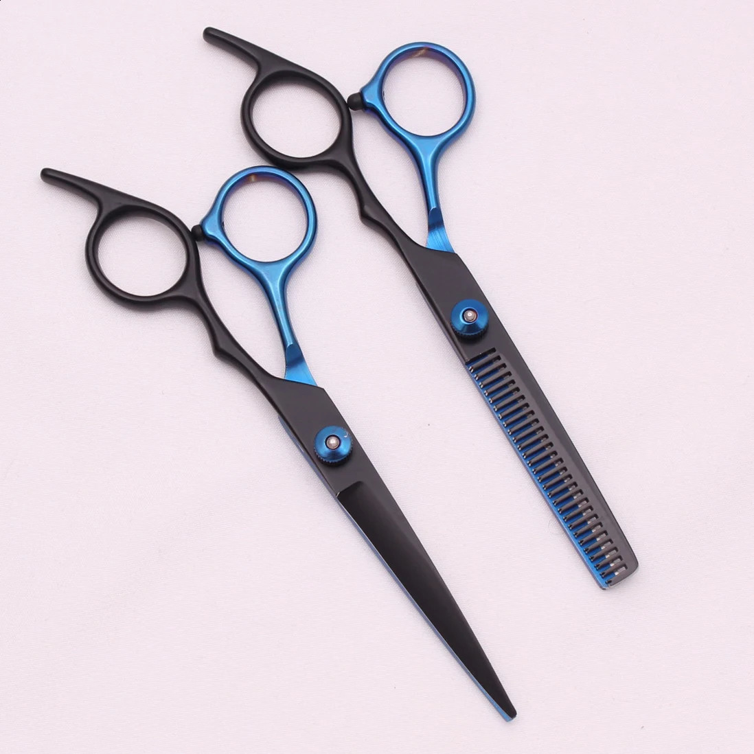 6.0 Hair Scissors Professional Cutting Shears Thinning Hairdressing Haircut Sets Salon Barber Home Japan Steel Drop 250424