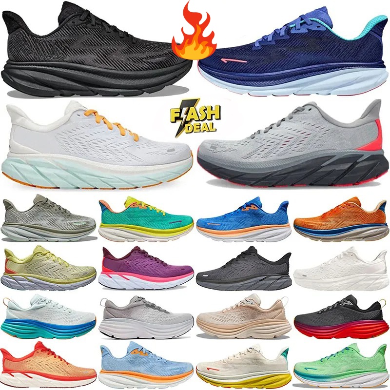 Clifton 9 sneakers Designer running shoes men women Stinson 7 9 sneaker ONE womens Challenger 7 Anthracite hiking shoe breathable mens outdoor Sports Trainers 36-47