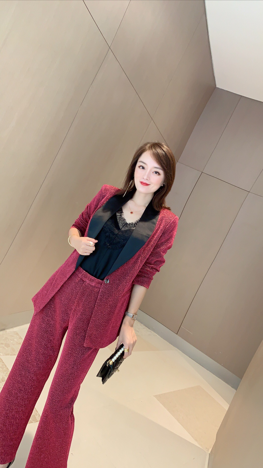 Womens Vest suits dress Vogue Paris Fashion Week Show Customized Fashion Tailored suits M39
