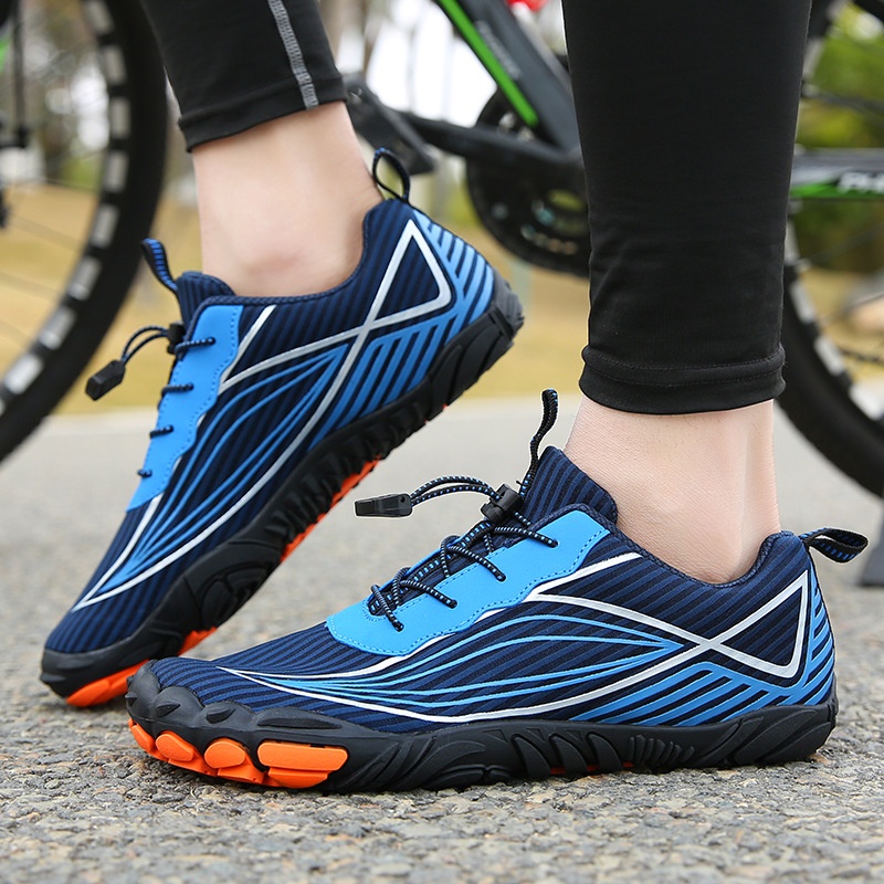 2025 free shipping outdoor hiking shoes, anti slip cycling shoes, mesh soft sole, breathable and wear-resistant hiking shoes, men's and women