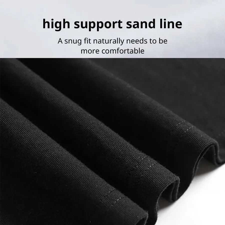 Summer mens 100% pure cotton high-quality casual sports loose oversized interesting focal print round neck short sleeved T-shirt top W250425