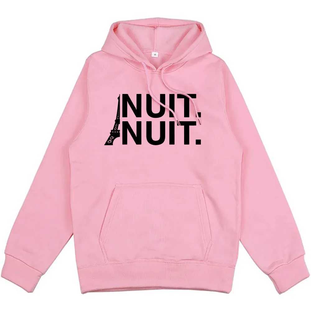 American basketball player Nuit Hoodies night graphic sweatshirt Sudaderas Con Capucha Long Sve winter unisex Pullover w250425