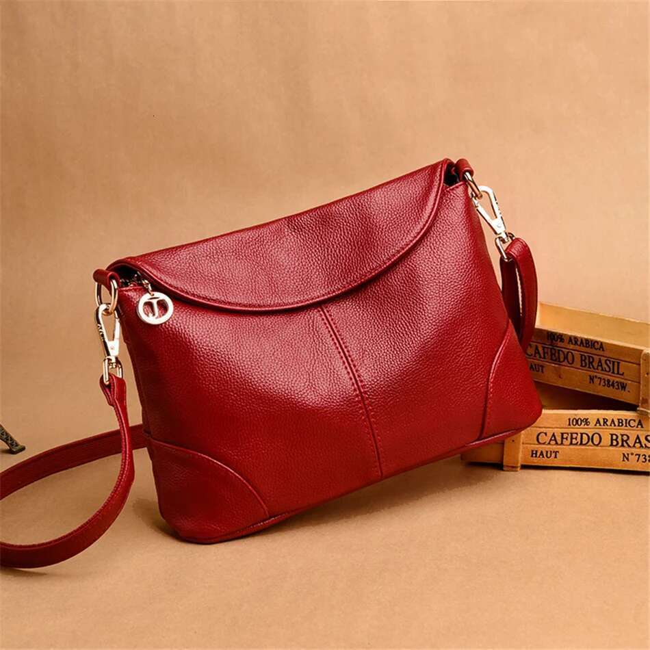 Leather Handbags Designer Messenger Bag Small Ladies Shoulder Hand Crossbody Bags For Women 2024 Bolsas De Mujer