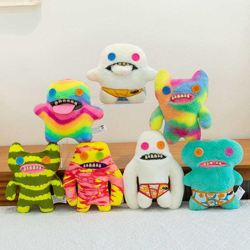 New Fuggler Teeth Monster Ugly Cute Funny Baby V3 Series Plush Doll Figurine