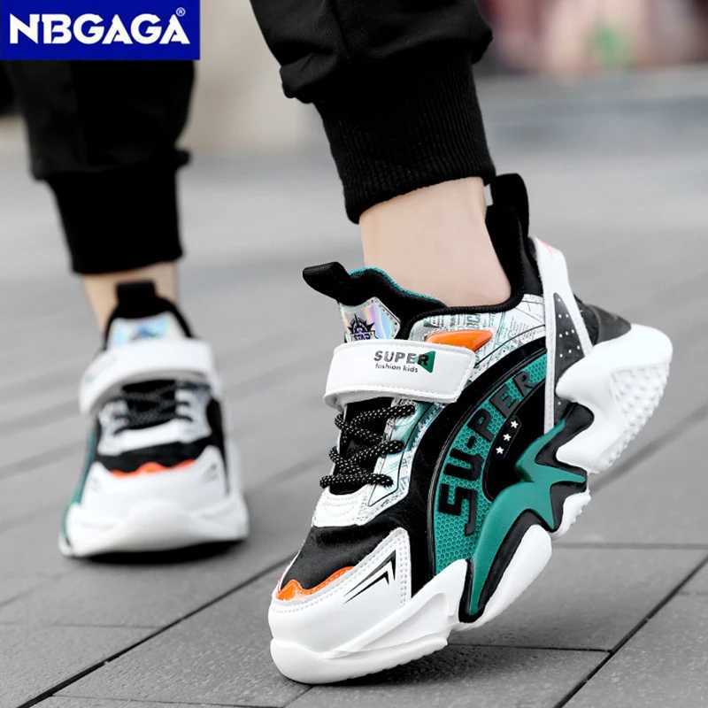 Sport Kids Leather Sneakers Four Season Boys Casual Non Slip Children Fashion School Walking Running Shoes Size 28-39W251125 XJ260303