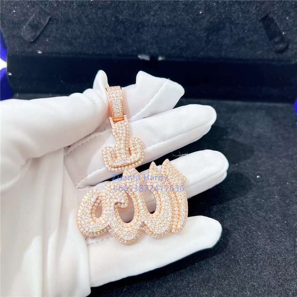 New Stock Pass Diamond Tester Hip Hop Jewelry S925 VVS Moissanite Diamond Iced Out Custom Moissanite Pendant