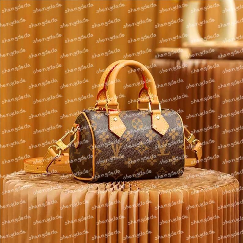 Designer bag Quality High Shoulder Quick Purse Boston Tote Designer Mini Pillow Handbag Womens Crossbody Messenger Bag Classic Design Floral Make shoulder bag