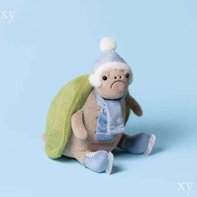 Dolls Timmy Skating Stuffed Skiing Turtle Plush Toy Doll Gift With Tags 2025 Jelly Cat Newest Hot