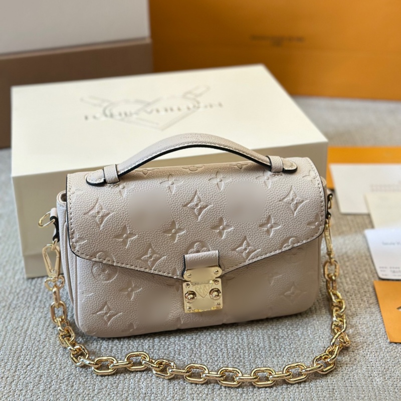 Genuine Leather Crossbody Bag Designer Bags Luxury Cowhide Chain Messenger Bag Woman Vintage Embossing Shoulder Bag