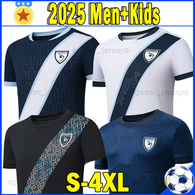 XXXL 4XL 2025 Guatemala national football team Soccer Jerseys 25 26 Home Away Fans Version Football Shirts Men Uniforms kids kits socks full sets