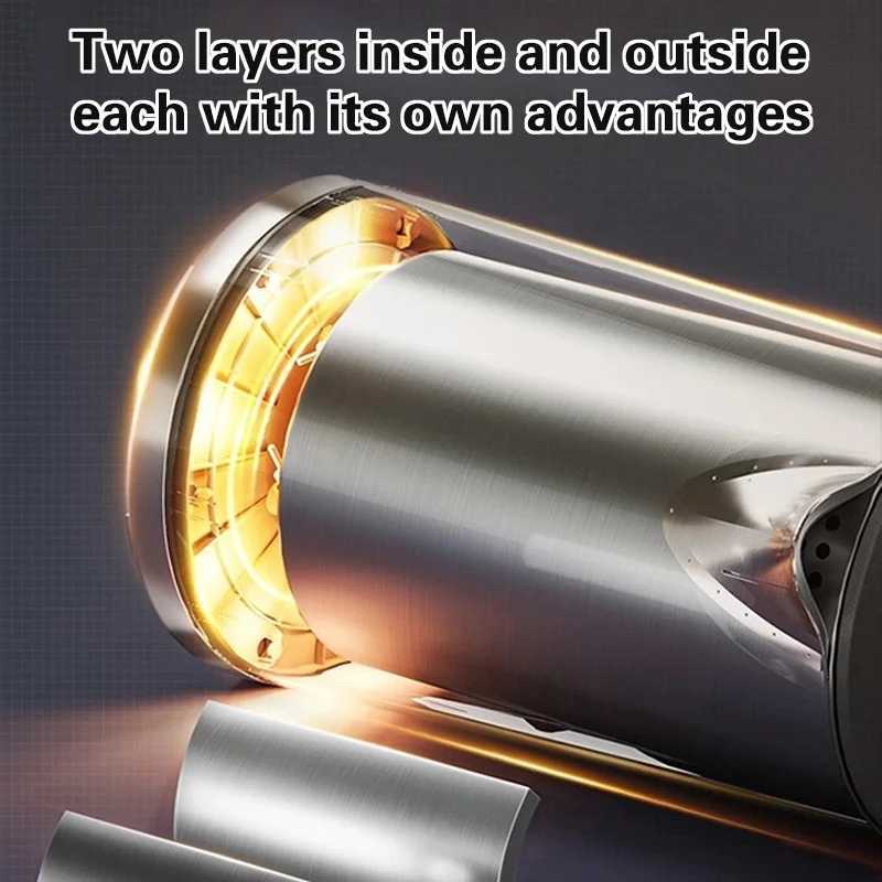 16L intelligent insulation electric kettle 304 stainless steel double insulation digital display kettle 1500W fast heating C251125