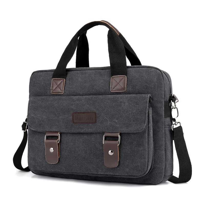 Briefcase laptop handbag 13 inch 14 inch 15 inch 17 inch capacity laptop bag with front and rear pocketsT251125