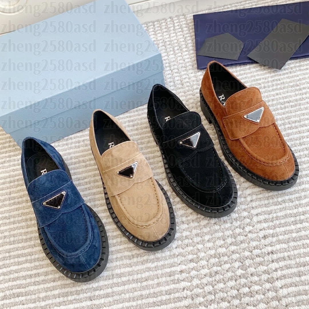 Suede leather Leopard Designer Mary Jane Women Loafers Scuffs Platform Shoe Luxury Dress Shoe Man Business Moccasin shoe promdress outdoor sport Casual work shoes