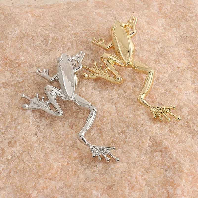 2025 New Unique Design Metal Frog Brooch - Exquisite Light Luxury Womens Or Men Accessory Lapel Pin M614 J251125