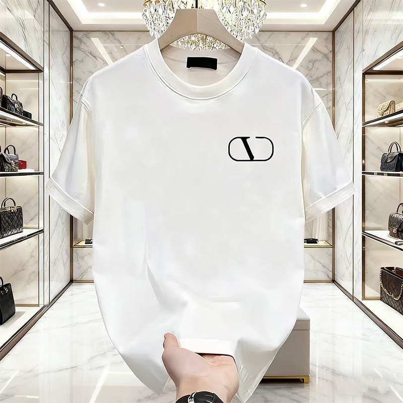 Designer Luxury Men's T-Shirt Summer Casual Short Sleeve O Neck Tshirt T Shirt High Quality 100 Cotton Tees Tops for Mens Womens 3D Toothbrush Embroidery T-shirts Shirts