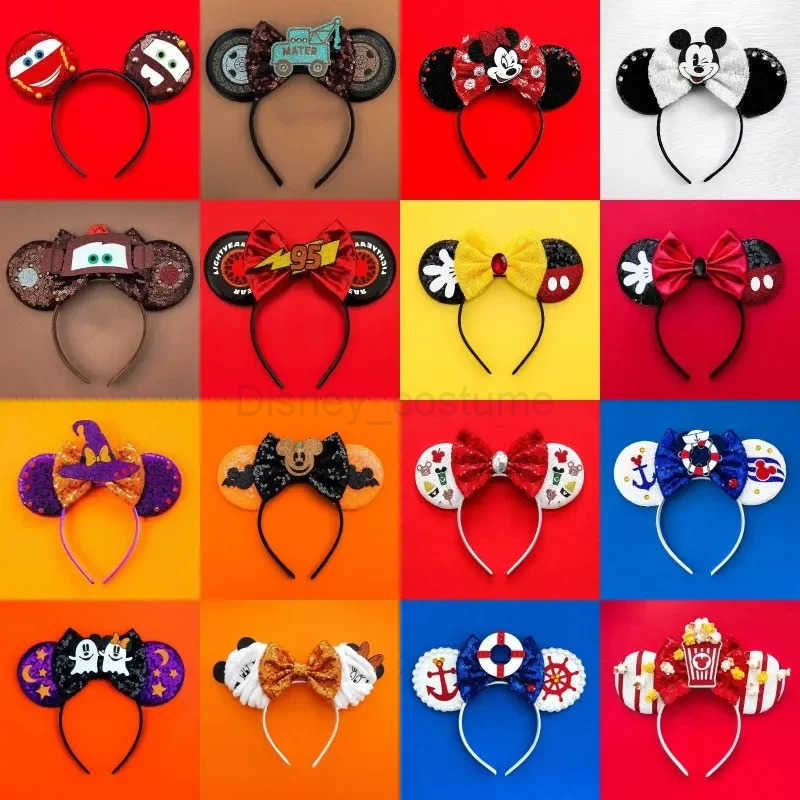 Disney Home>Anime>Childrens earmuffs>Grape hats>Soda water hair>Hot air balloons>Bow cloud hair accessories>Girl gifts X250425