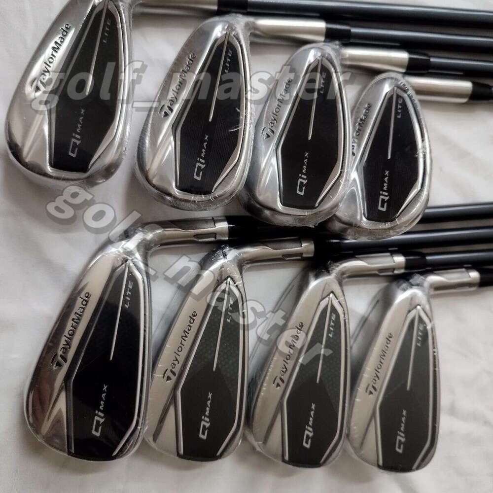 Golf Clubs QI10max Irons 5-9PAS-R/S Flex Steel Shaft with Headcover fast shipping Latest version Brand New Iron real photo contact seller golfalchemist