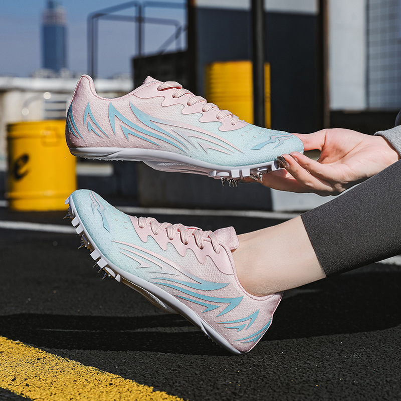 New Summer Men S Women S Track And Field Comprehensive Training Student Exam Competition Sprint Standing Long Jump Nail Shoes Ddmysaturn