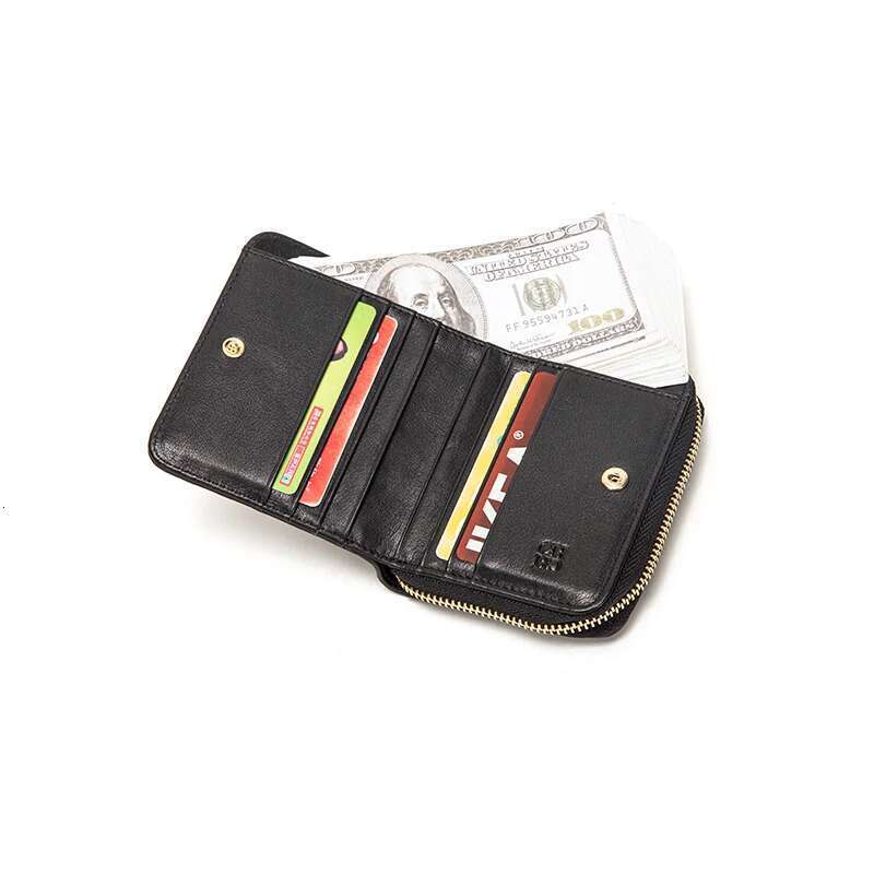 Women's Bag Classic Solid Printed Female Vintage Wallet Simple Portable Small And Interior Partition Pocket Design Ladies Bags