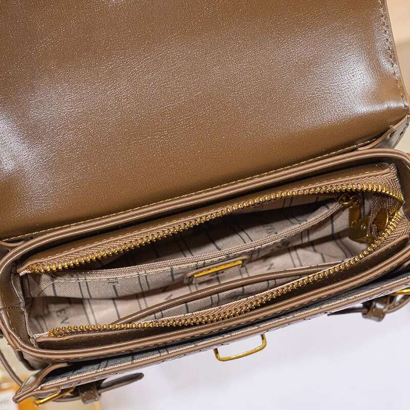 Women's Handbag 2024 New Spring/Summer Small Square Designer Single Shoulder Crossbody Bag
