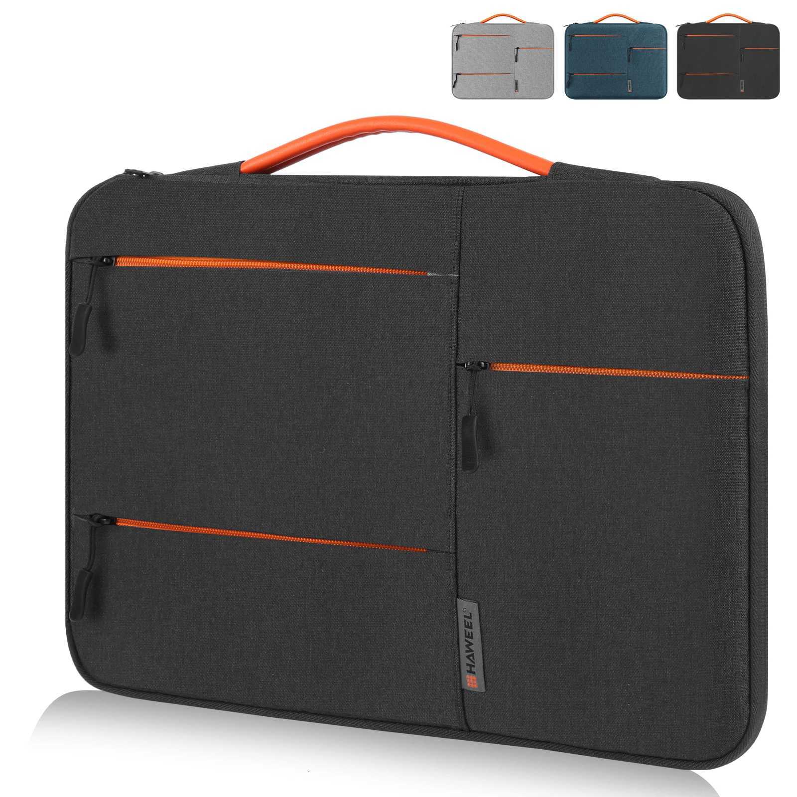 HAWEEL Protective Laptop Sleeve Case Briefcase Zipper Laptop Bag For 131415Laptop Handbag For MacBook Notebook Computer bagT251125