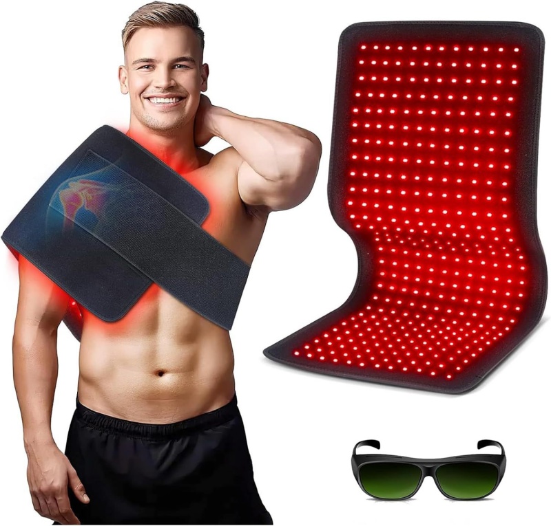 2025 New Red Light Therapy Pads LED 660 850NM near Infrared Whole Body Treatment Large Pads for Home Use