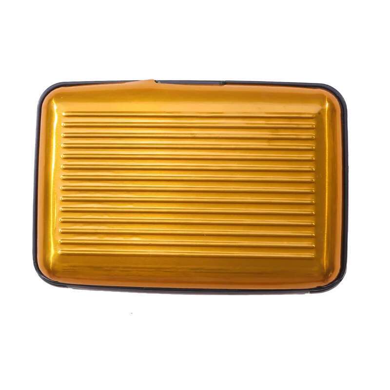 ID Business Credit Cards Aluminum Metal Waterproof Bank Card Protection Holder Case Men Women Wallets