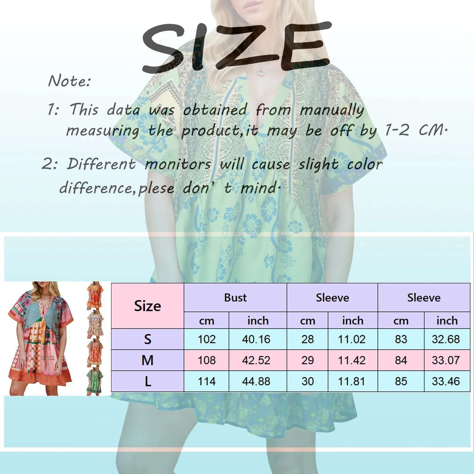 Dongdumaoyi Women S Summer Fairycore Grunge Dress Bohemian Floral Print Short Sleeve V Neck Flowy Sundress Beachwear Vestido