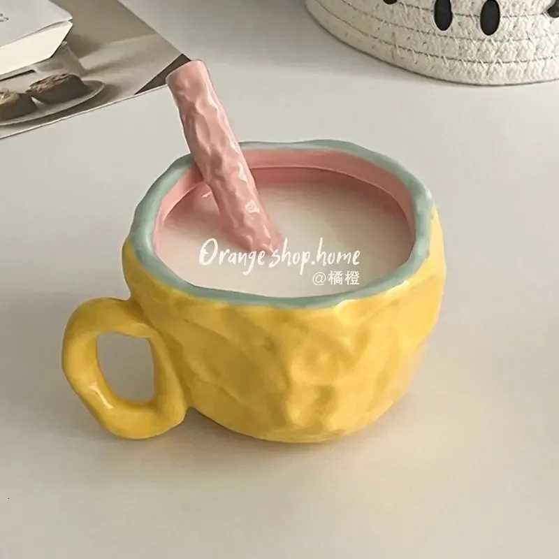 Desktop Ceramic Water Cup Home Personzed Fashion Breakfast Mug Premium Milk Coffee Mug Ceramic Water Cup Y251125