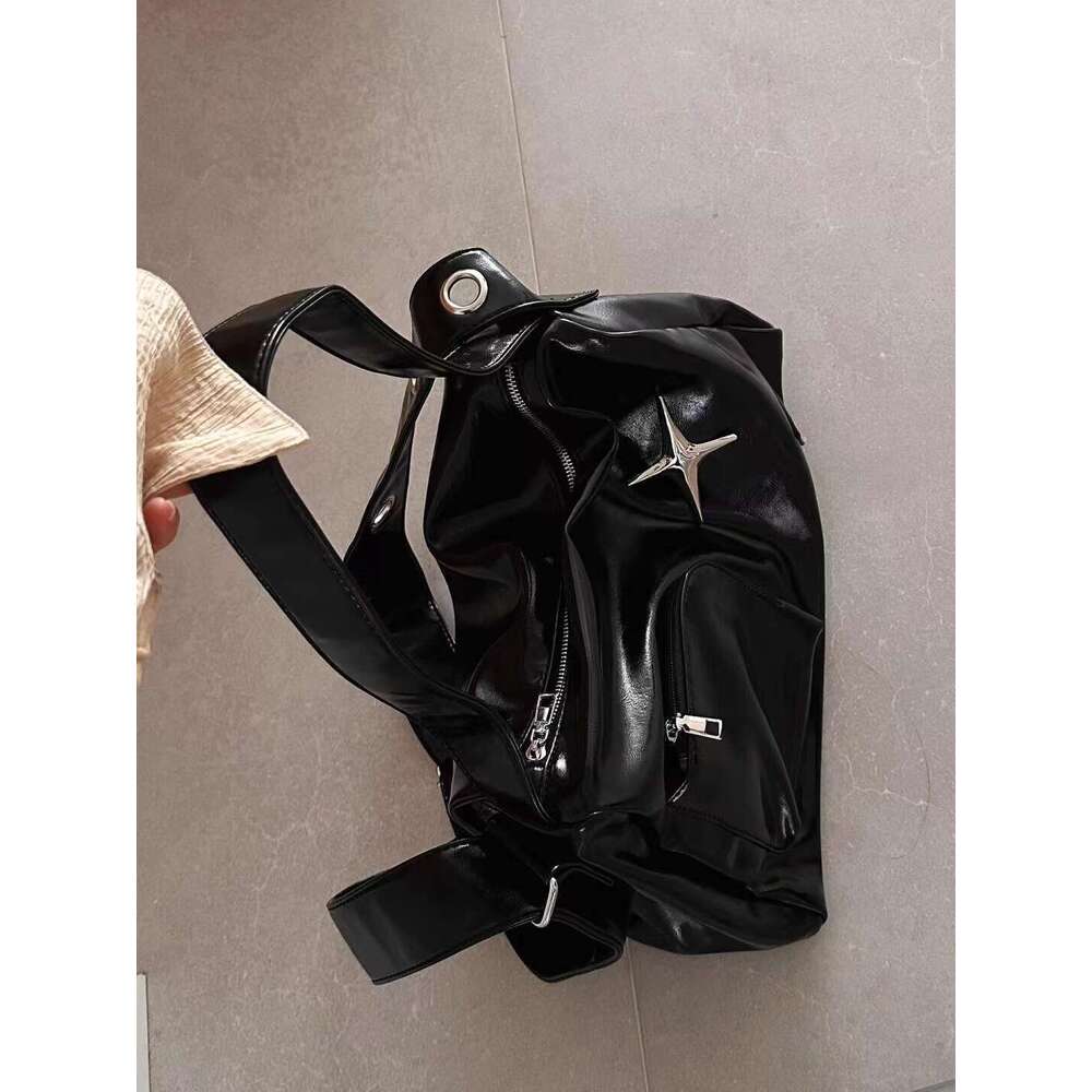Designer Bag Lazy Large Capacity Sweet Cool Motorcycle Premium Texture Crossbody For Class Handheld Single Shoulder Bag