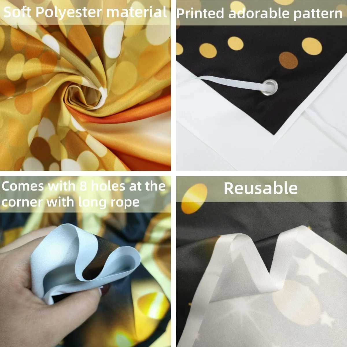 Luxury Christmas Garage Door Background Red Bows Ornaments Merry Christmas Party Holiday Outdoor Large Banner Decor BackdropM251125