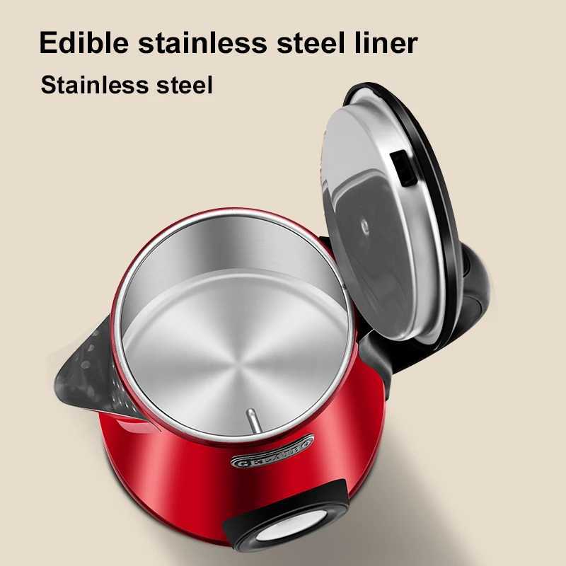 Blue glass electric kettle household exquisite quality high temperature resistant double-layer anti-scalding integrated kettl C251125