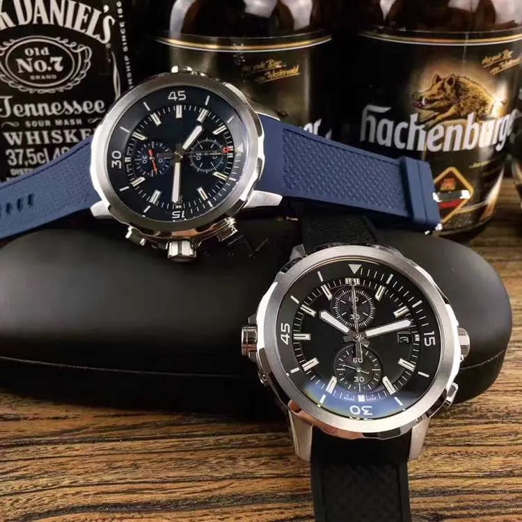 mens automatic mechanical watches round stainless steel waterproof wristwatch big dial sapphire watch classical business watches lovers Christmas gifts