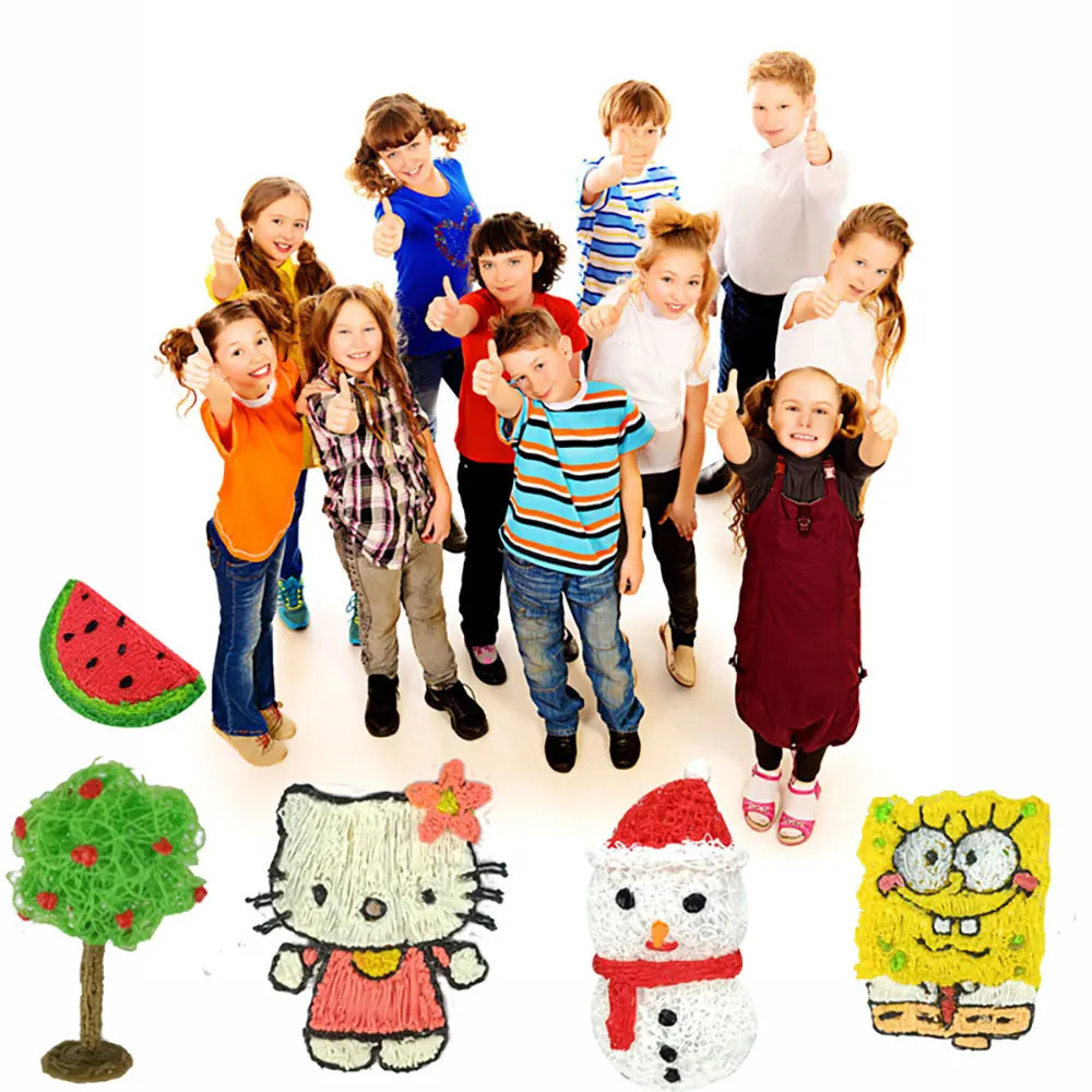 3D printing pen DIY Pens 3D Pen for Children Kids Creative Childs Birthday Gift with PLA Filament Portable Travel Case 251125