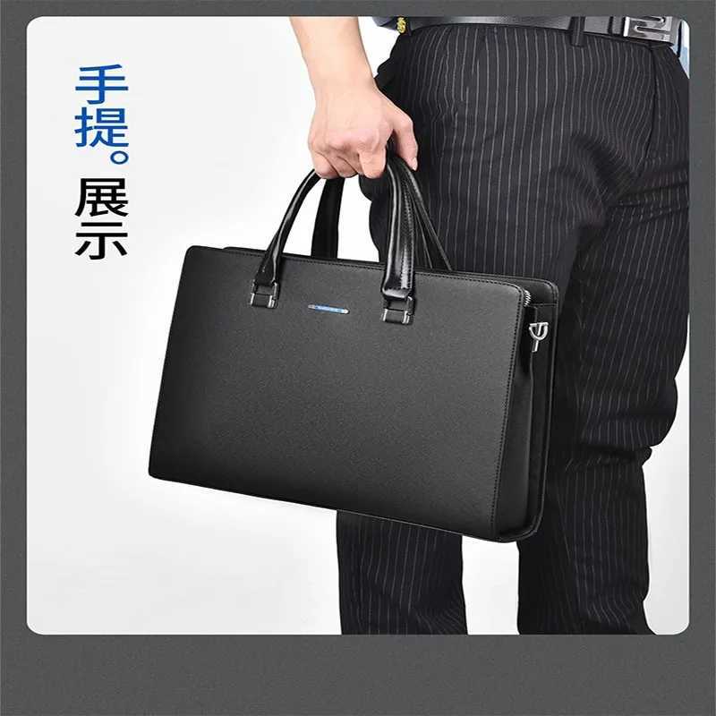 High-Quality Fabric Bag Mens Horizontal Handbag New Fashion Computer Bag High Quality Casual Shoulder Messenger Bag 2025T251125