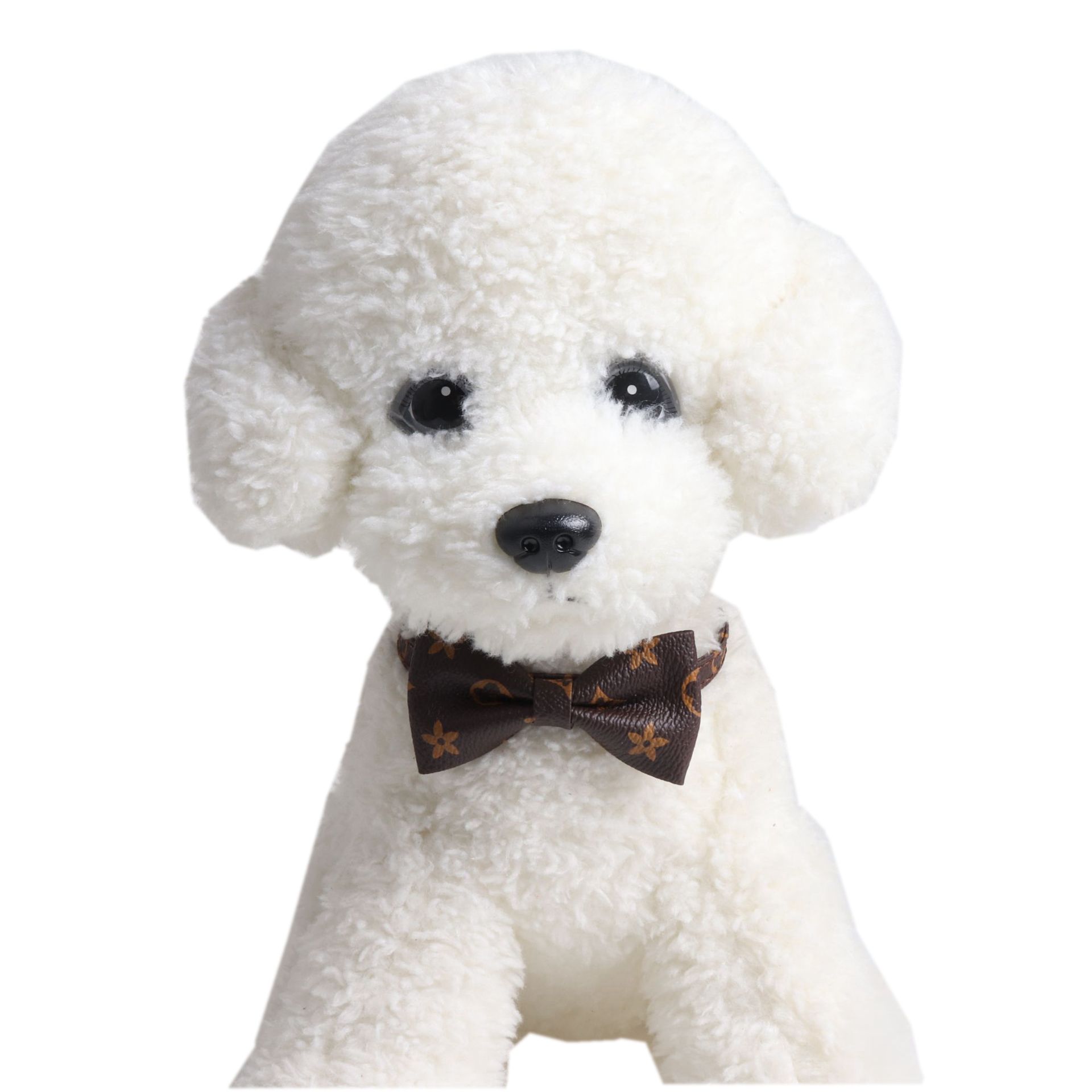 Breakaway Cat Dog Collar Designer with Bow Tie and Bell Classic Old Flower Pattern Designer Dog Collar Adjustable 7-11 inches for Kitten Cats Wholesal