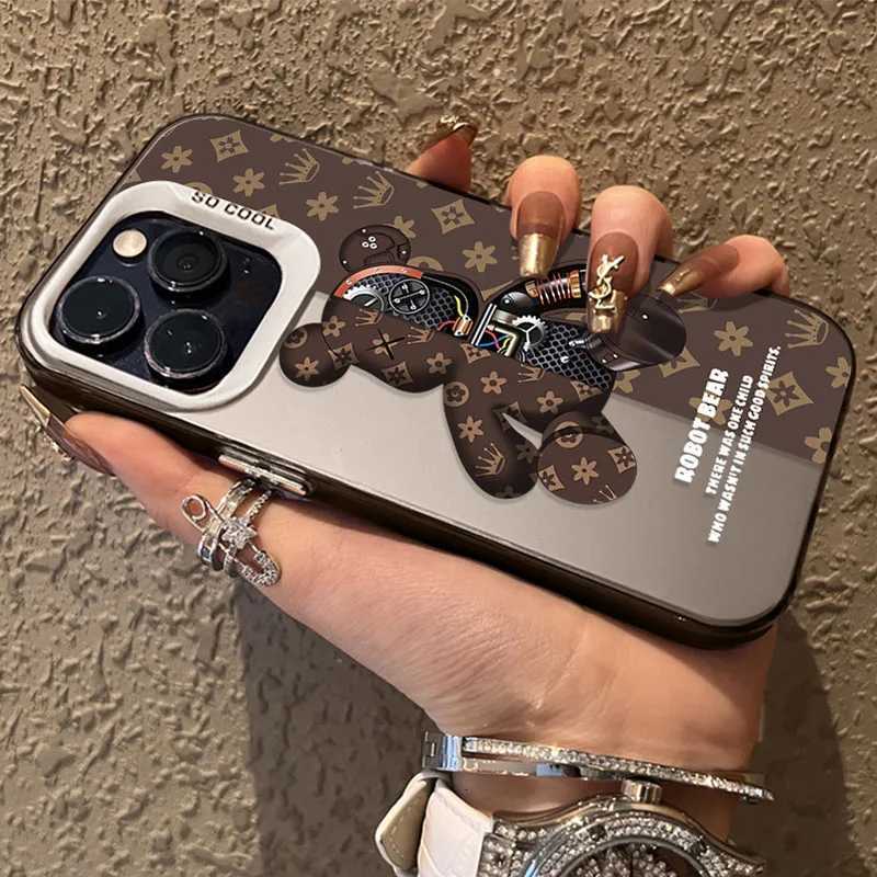 Matte Hard luxury Case for Galaxy S24 S23 S22 S21 Ultra Plus FE A54 A34 A24 A14 A73 A53 A33 5G Note 20 Luxury Retro Robot Be 251125