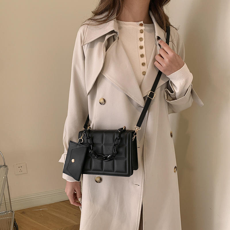 2025 New Designer Bag Free Delivery Shoes By Leisure Small Square 2023 Winter Korean One Shoulder Handbag Simplicity Fashion Diagonal Straddle Bag For