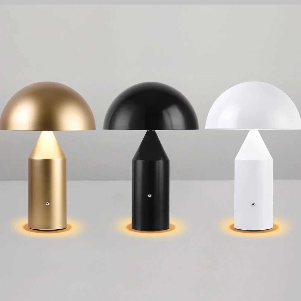 Metal Mushroom Table Lamp Modern Decoration Luxury Nordic bedroom headboard creative atmosphere desk lampM251125