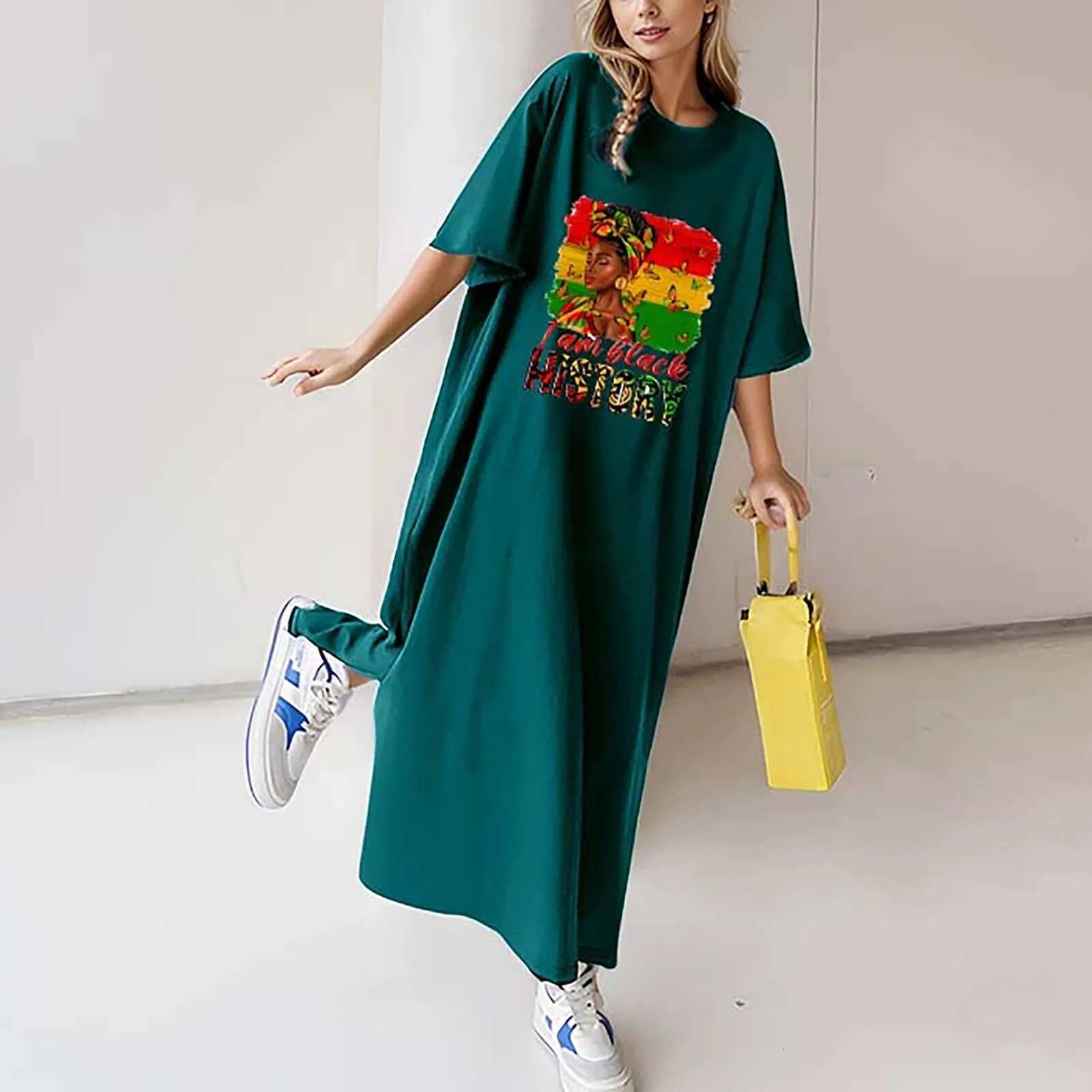 Dongdumaoyi Medium Length Casual Summer Dress New Style Women S Loose Fit Side Slit Tank Fashionable Korean Dresses