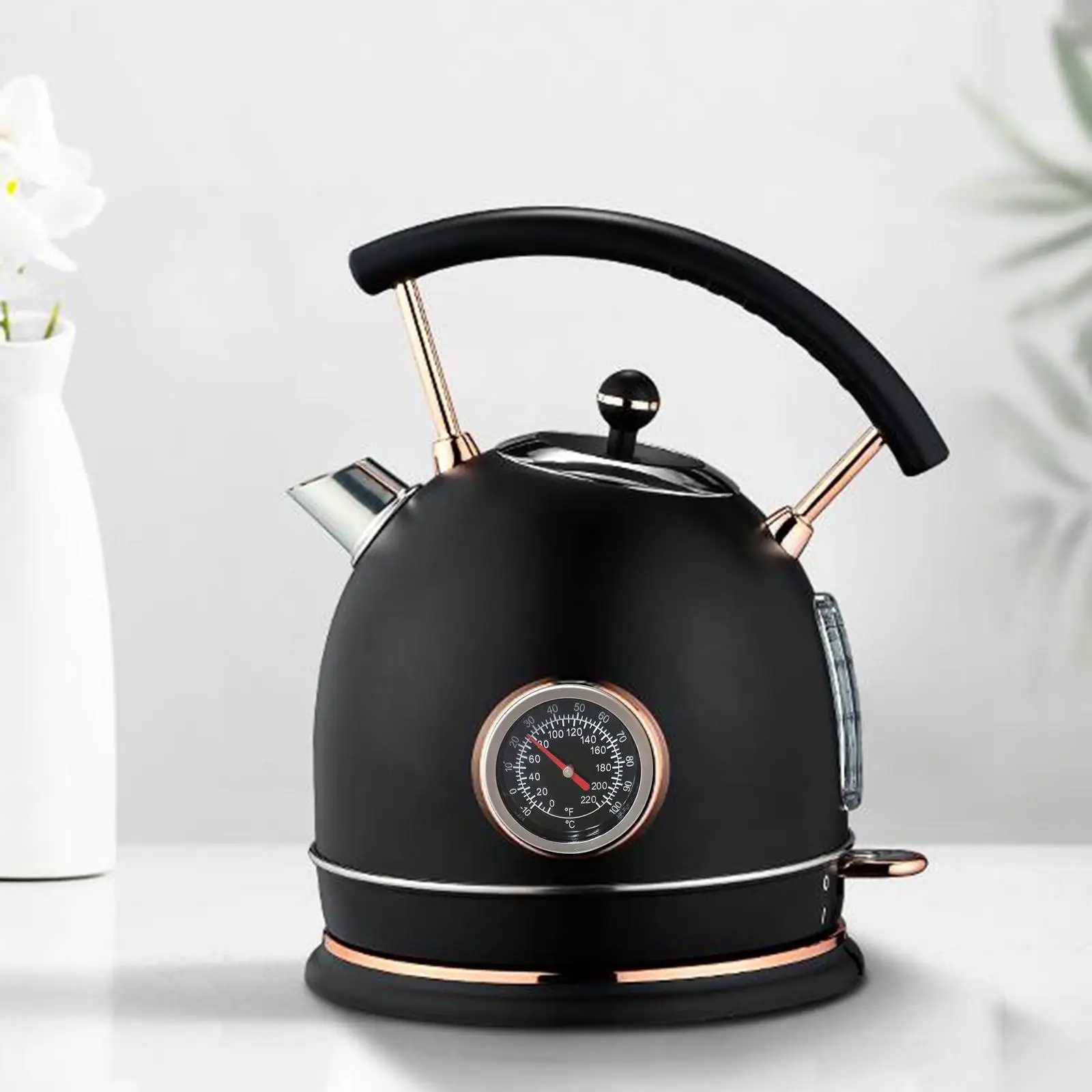 Kettle Thermometer Boiler Dial Thermometer Double Scale Durable Convenient Installation 1/4 NPT Fitting Stainless Steel C251125