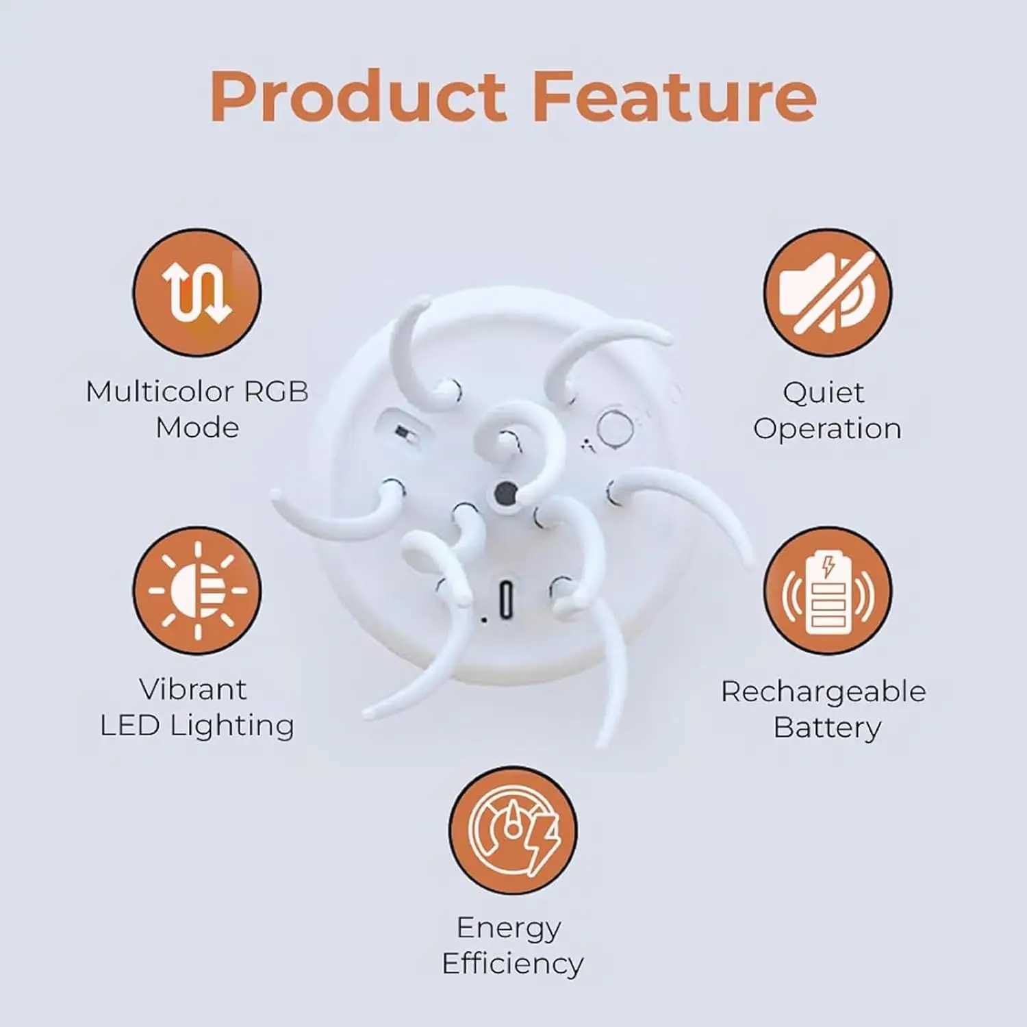 2-in-1 intelligent RGB jellyfish light languagetouch control USB charging desk lamp bedroom holiday decoration light C251125